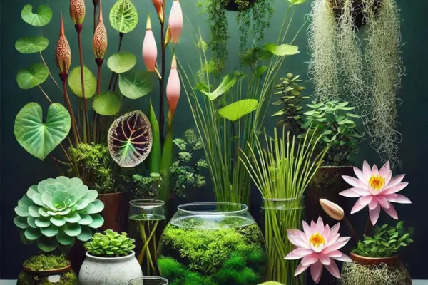 Como Escolher Plantas Aquáticas para Vasos Decorativos em Casa