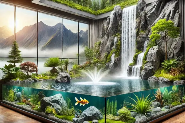 Transforme Seu Espaço Com Ideias Criativas de Paisagismo Aquático para Ambientes Internos
