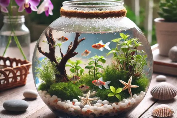 Transforme Aquários em Obras de Arte Naturais