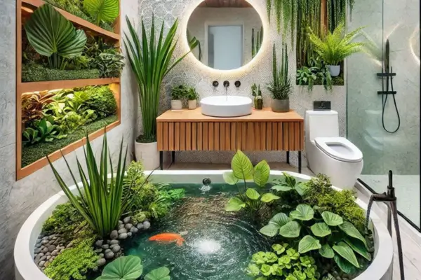 Decore seu Banheiro Com Plantas Aquáticas para Torná-lo um Refúgio Natural