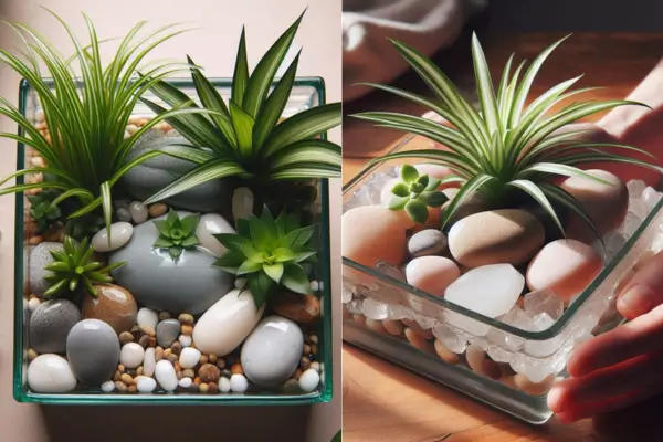 Planta Aranha (Chlorophytum Comosum) e Zamioculcas Zamiifolia: Como Harmonizá-los no Seu Mini Jardim Aquático e Dicas de Design para Estilos Minimalista, Rústico, Futurista e Clássico