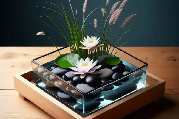 3 Estilos Diferentes de Mini Jardim: Sustentável em Recipiente de Vidro, Rústico em Bacia de Cerâmica e  Contemporâneo em Base Vidro e Madeira